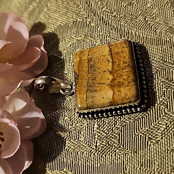 New Picture jasper pendant - Picture 2 of 8